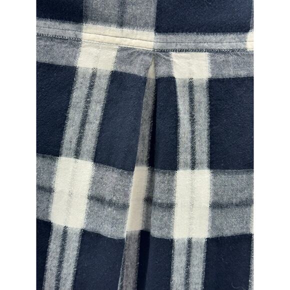 Zara Denim Basic Women’s Button Up Plaid Shirt - M - Picture 11 of 13